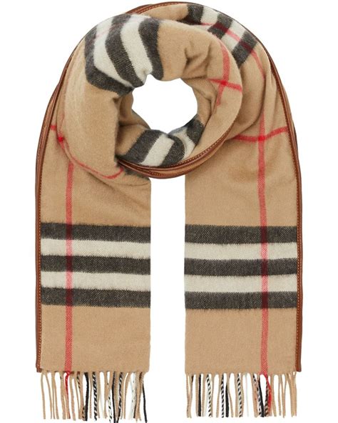 burberry schal mit initialen